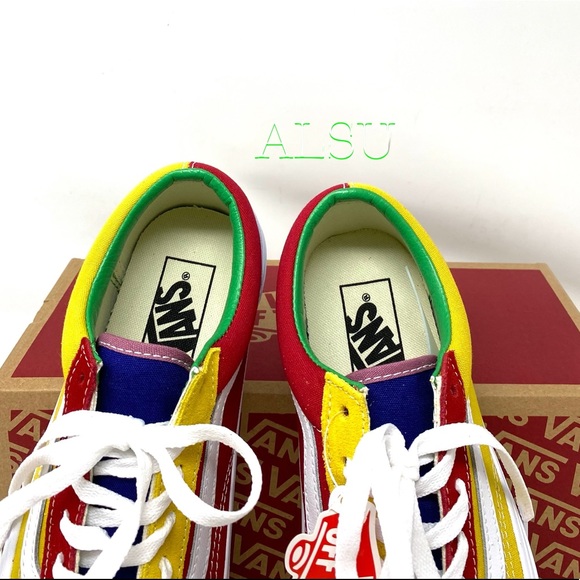 🌿 SPRING SALE 🌿 VANS Style 36 Suede Sunshine Multi Womens Sneakers VN0A3DZ3WNY - Picture 4 of 10